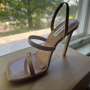 Nude Steve Madden Heels - Grade Dark Blush Patent